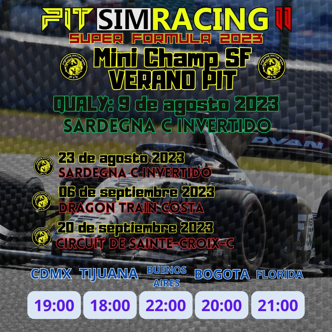 Diseñazo del superformula para mi amigo y compañero mexicano <a href="/cgcr218/">Carlos Ramírez</a> .mucha suerte en el campeonato  de pitsimracing <a href="/EPLFSimracing/">EPLF Simracing</a> #eplfpower .suerte