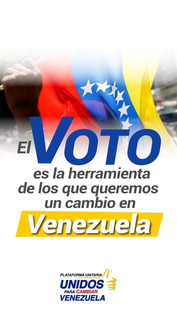 A partir de hoy, restan dos meses para la #Primaria del 22 de octubre, los venezolanos estamos seguros de la vía electoral para lograr el cambio que anhelamos porque somos un pueblo democrático que desea un futuro brillante para nuestro país.