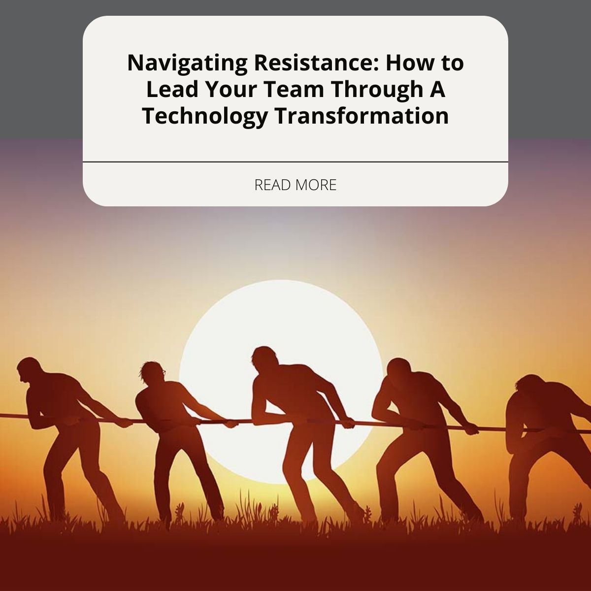 SiteOneServices's tweet photo. Leaders must take charge when introducing new technologies and processes to avoid resistance and ensure success. Read our latest blog post to learn how to navigate resistance and lead your team to #success. 

#leadership #technology #change #process 

https://t.co/jx9SftcyqH https://t.co/5NaPnBQCIZ