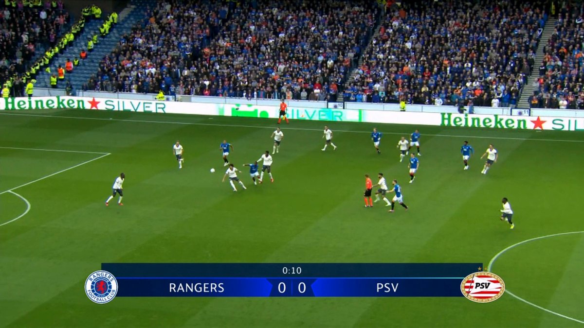 Glasgow Rangers vs PSV Full Match 22 Aug 2023