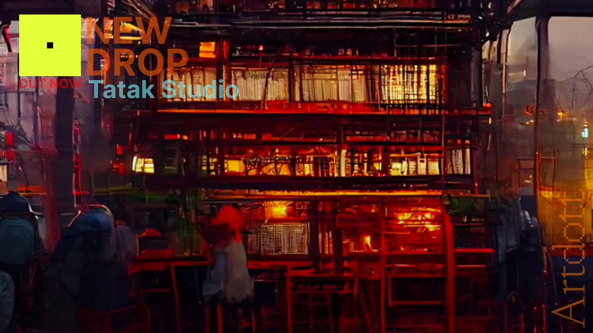 Head over to 💻<a href="/ARTDOTT/">Artdott</a> to check out 🎨<a href="/TatakStudio/">Tatak Studio</a>'s "Down Below Hong Kong" digital artworks! 

Explore vibrant 🌈futures and altered 🤔memories. 

🔥Don't miss this incredible opportunity! 🕊️

#NFTdrop #NFTgiveaway #NFTart #NFT #NFTs 🤩

artdott.com/event/Disorted…