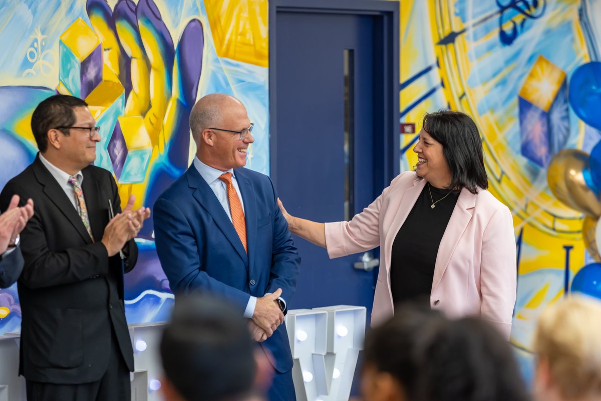 MassLtGov's tweet photo. As a proud @SalemState grad, I’m a big advocate for public higher ed. Tuition equity means more students can get their degree at one of our amazing community colleges, state universities, or @UMass schools — regardless of immigration status. 

That’s something to celebrate! https://t.co/2NXAJF0php