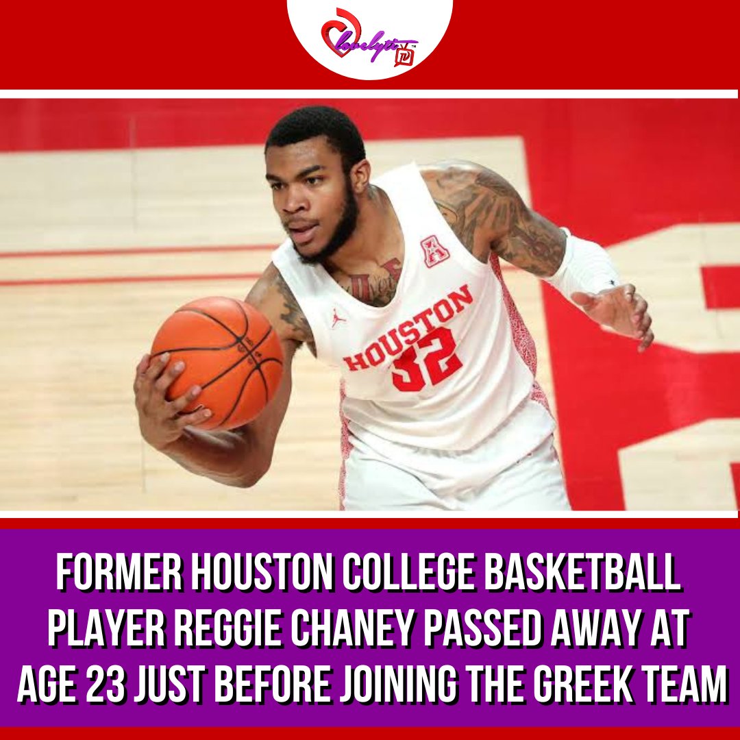 lovelyti's tweet photo. Reggie Chaney, a former basketball star for the University of Houston, died unexpectedly at age 23 on Monday, according to multiple reports.

Rest In Peace Reggie Chaney 🙏🏾🕊️

#ReggieChaney #Lovelytitv https://t.co/sWuPIegaOP