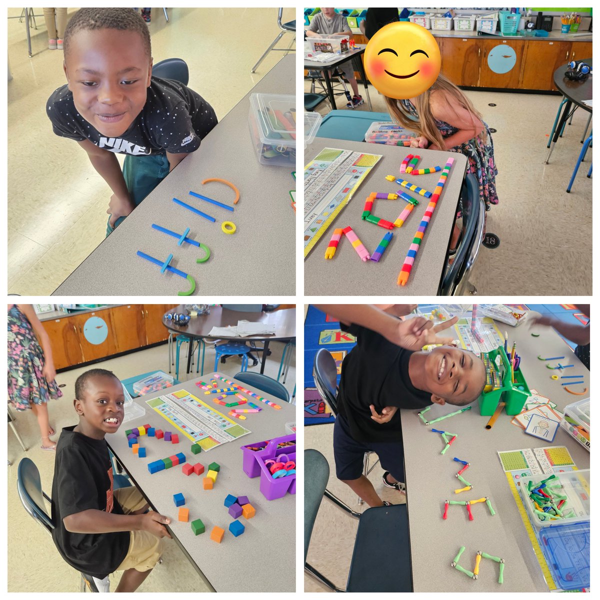 lbaty77's tweet photo. @GMASteam #firsties are being introduced to #STEMbin expectations while participating in the nametag design challenge! #levelup https://t.co/kkSIWc3ra1