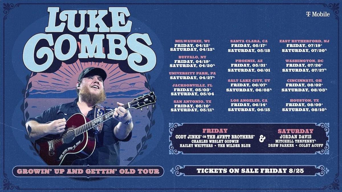 NickGiammusso's tweet photo. Luke Combs tickets on sale now at Highmark Stdium and beyond! #LukeCombs #tickets #viptix #Buffalo https://t.co/2gy0Og0XNE