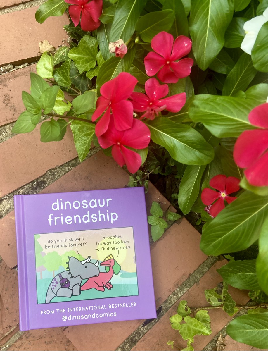 A new comic book from @dinosaurcouch! 🦕 📚 From the international bestselling team behind #dinosaurtherapy, #dinosaurfriendship is a comic about dinosaurs supporting one another through life. Out now! bit.ly/47DG794