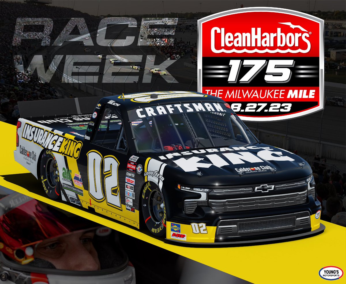 Another home race week! 😎

In case you missed it, we’re going racing this weekend at <a href="/MKEmileNASCAR/">Track Enterprises Events At The Milwaukee Mile</a> with <a href="/youngsmtrsports/">Young's Motorsports</a>! So pumped that racing is back at this historic circuit. I remember going to this track as a child to watch CART / Champ Car races and also NASCAR.