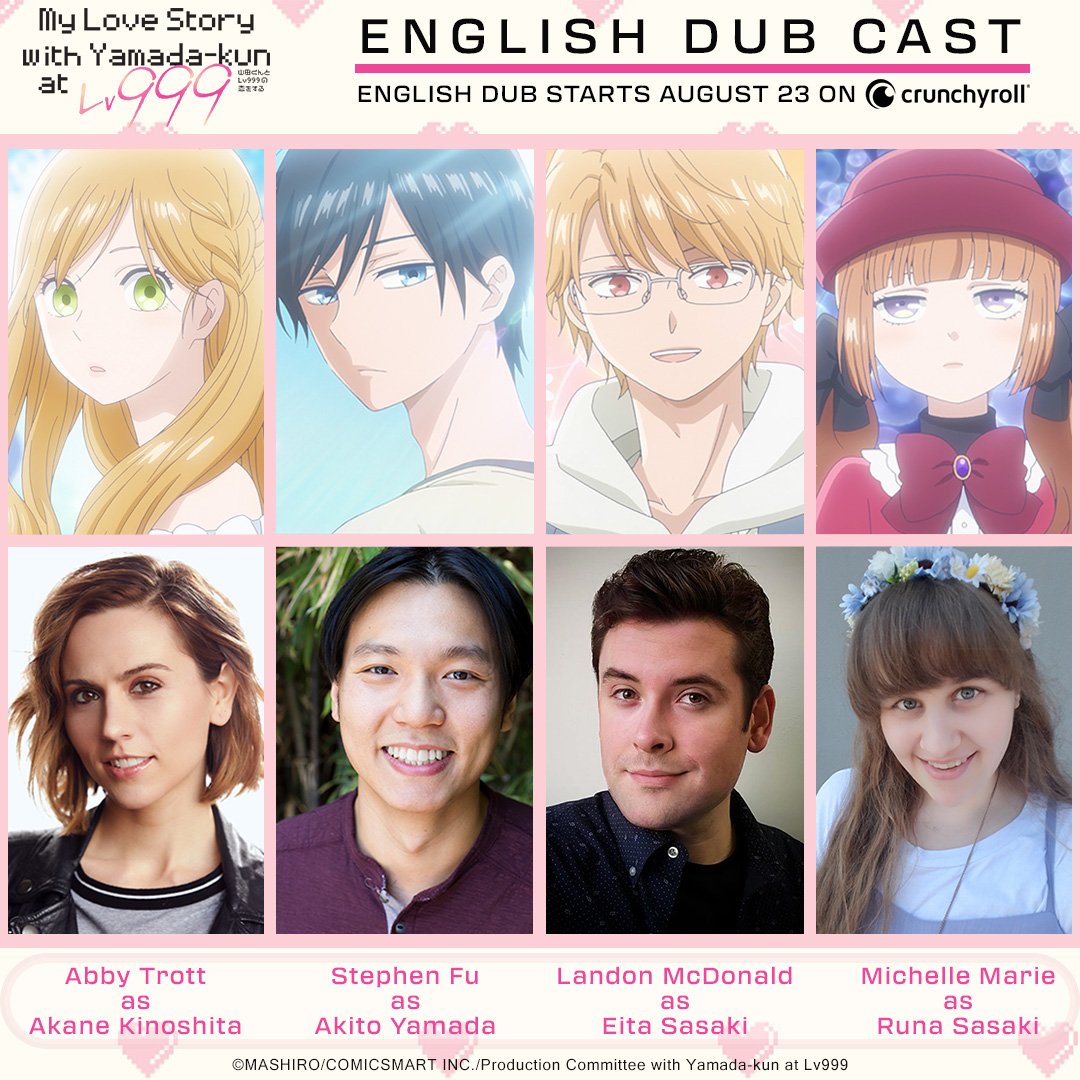 I'm a sucker for love stories and this one is fantastic. I'm so excited to be a part of such a great cast as Akito Yamada. Thanks so much to @aniplexusa & @bangzoom for having me. Also thanks to @jalenkcassell and Lia for their awesome direction. @Crunchyroll tomorrow! 🧙‍♂️🎮