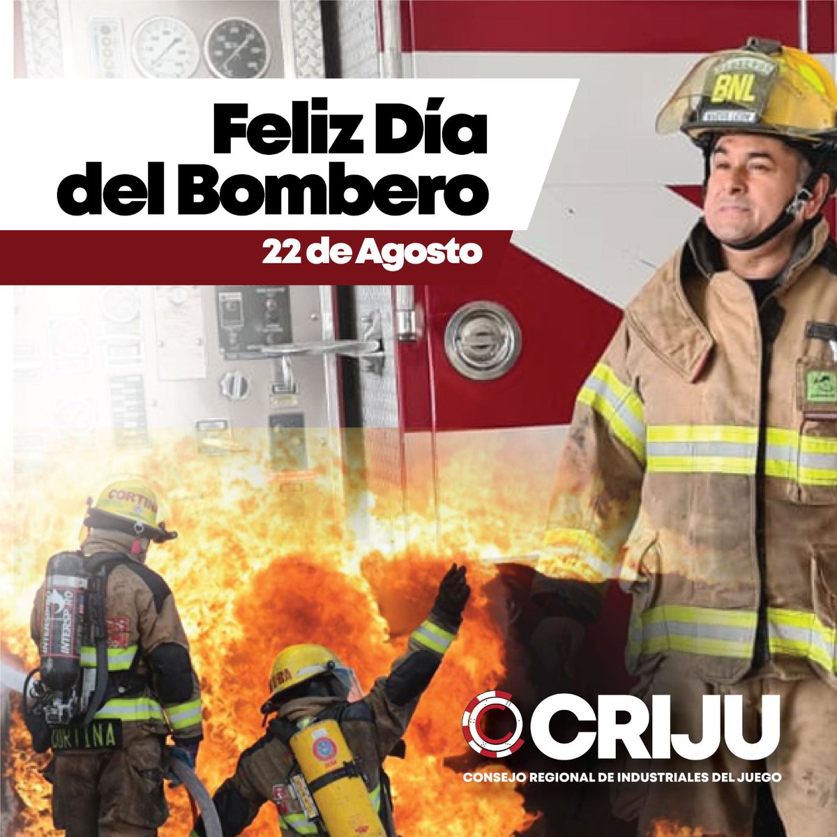 Felicidades a todos los miembros del Cuerpo de <a href="/BomberosNL/">Bomberos de Nuevo León</a>. Reconocemos y valoramos la heroica labor que desempeñan todos los días.