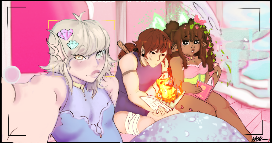 hellz_spawn's tweet photo. What happens when a pixie, a knight, and a mermaid get together? 

An outdoor study sesh!✨✨✨ at least.. almost everyone is studying 😅

#royalehighcampus3 #royalehigh #royalehighoc https://t.co/tdIuHGxPr4