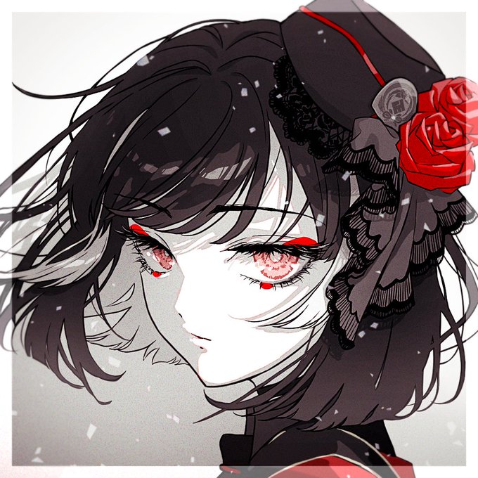 「黒髪 红玫瑰」のTwitter画像/イラスト(新着)｜5ページ目