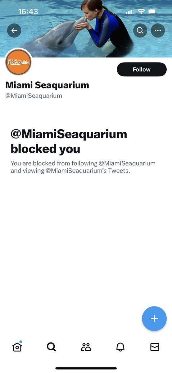 Even if @MiamiSeaquarium blocks me, we will still point out that it is INFAMOUS AND ATROIOUS.
They kept the poor orca for 53 years in a pool that did not meet the minimum size regulation.
#Lolita #Tokitae #RIPLolita #MiamiSeaquarium #EmptyTheTanks #BoycottMiamiSeaquarium 🚫