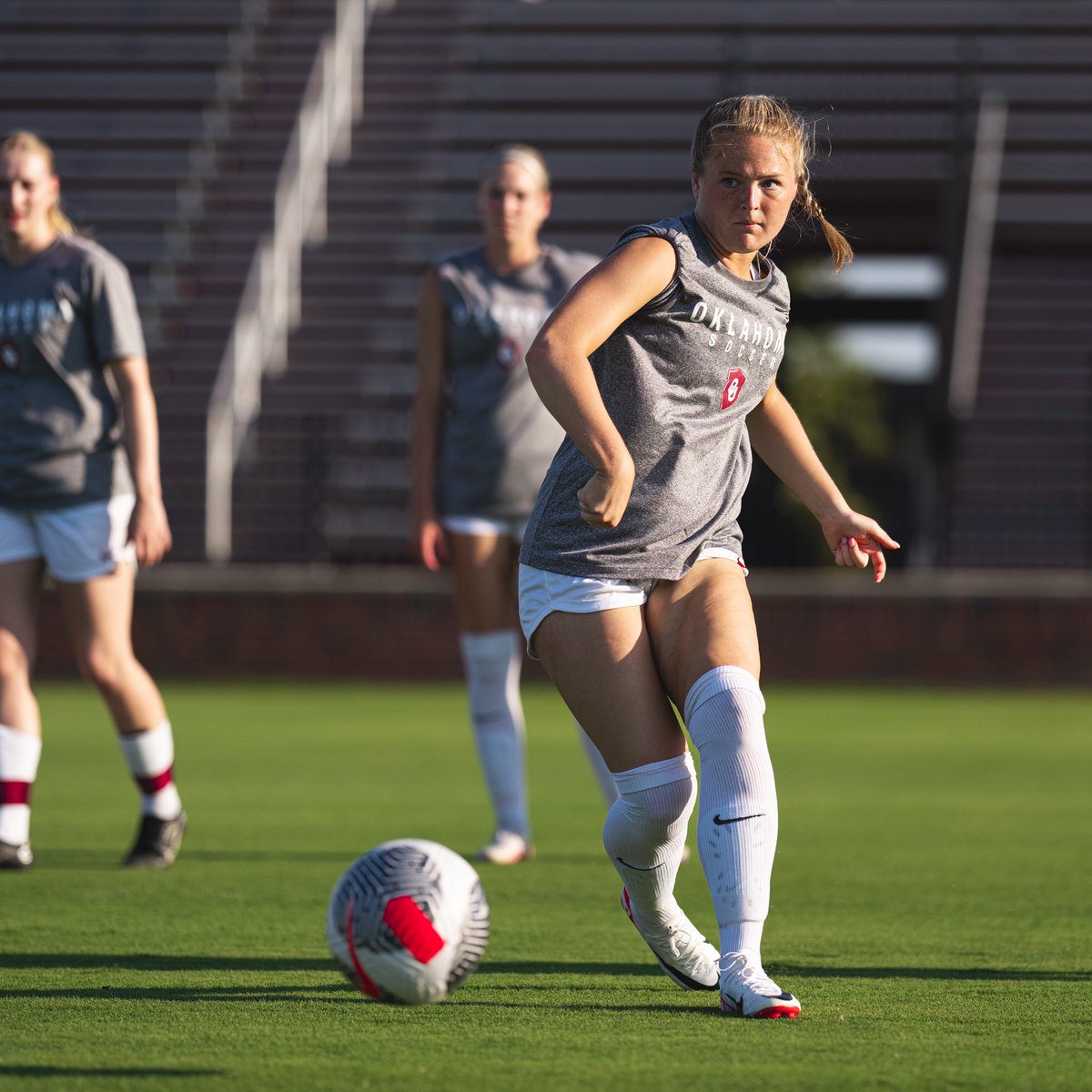 OU_WSoccer's tweet image. Sending birthday wishes to @adamschloe17 🥳

Have a great one, Chloe!
