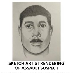 (2023 #MissionViejo) Thug tries to assault woman walking on a path. The artists rendering of the suspect 🤔🤔🤔🤔🤔 pretty sure I've seen this guy before.