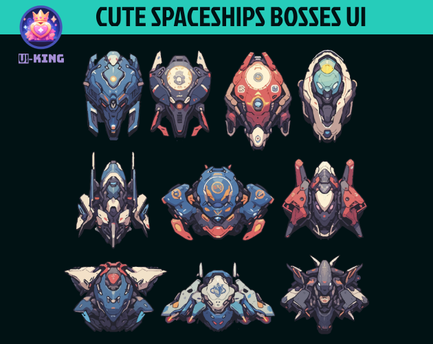 UI_KING_'s tweet photo. Prepare for a space odyssey with our 10 Spaceship Boss Vector Game Assets! 🚀🌌 

Get 'em on: https://t.co/TrBkueBCGp 

@playhark  @indiegamesdevel @IndieGameBuzz 

#gamedev #IndieGameDev #Indiedev #GameArt  #GameMaker  #Unity3D #UE4 #GameProgramming #LevelDesign  #vectorart https://t.co/6dtYoROTqG
