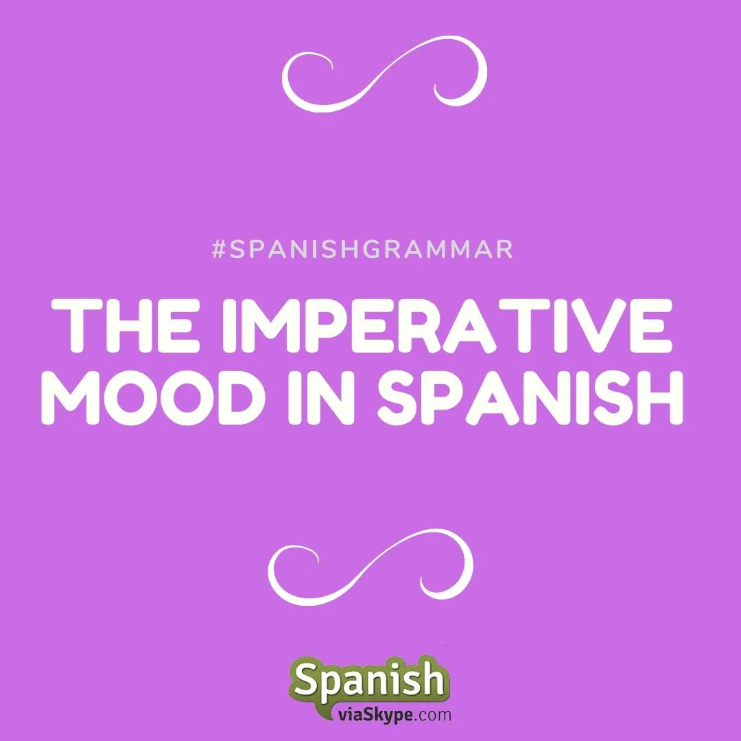 spanish_skype's tweet image. Do you know how to use the imperative mood to express commands in #Spanish? 

Read in the commets below and we’ll help you!    

#spanishforbeginners #Spanish #LearnSpanish