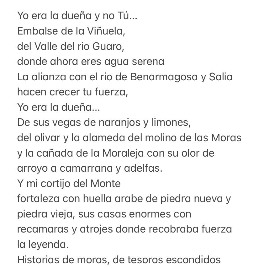 jgm197's tweet photo. Quizá mi madre no tenía una ortografía perfecta ni tuviera mucha idea de poesía cuando estudiaba en el colegio, pero esta “poesía” me pone los pelos de punta. El valor sentimental que sentía(y siente) por lo que era(y sigue siendo, aunque ahora inundada) su casa es descomunal. https://t.co/GN8KtfQoWd