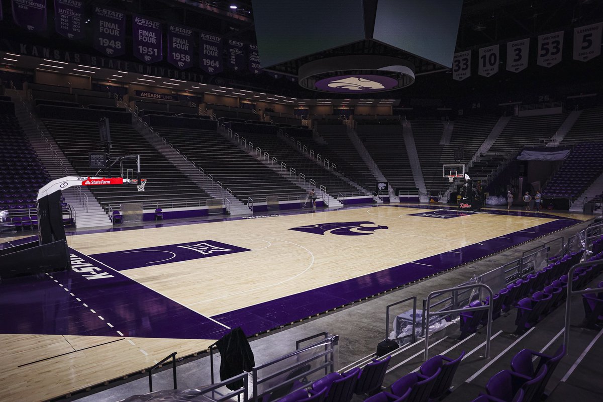 kstatesports's tweet photo. New floor who dis⁉️

@KStateMBB x @KStateWBB https://t.co/MmIEadVpGe