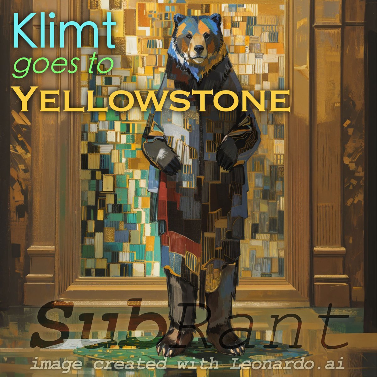 SubRantPodcast's tweet photo. Episode #82: Klimt Goes to Yellowstone

SubRant disembowels an article about an unfinished Klimt and James goes on vacation.

Listen: https://t.co/x1z3FPHvCX

#podcast #art #klimt #yellowstone https://t.co/ecHF199qze