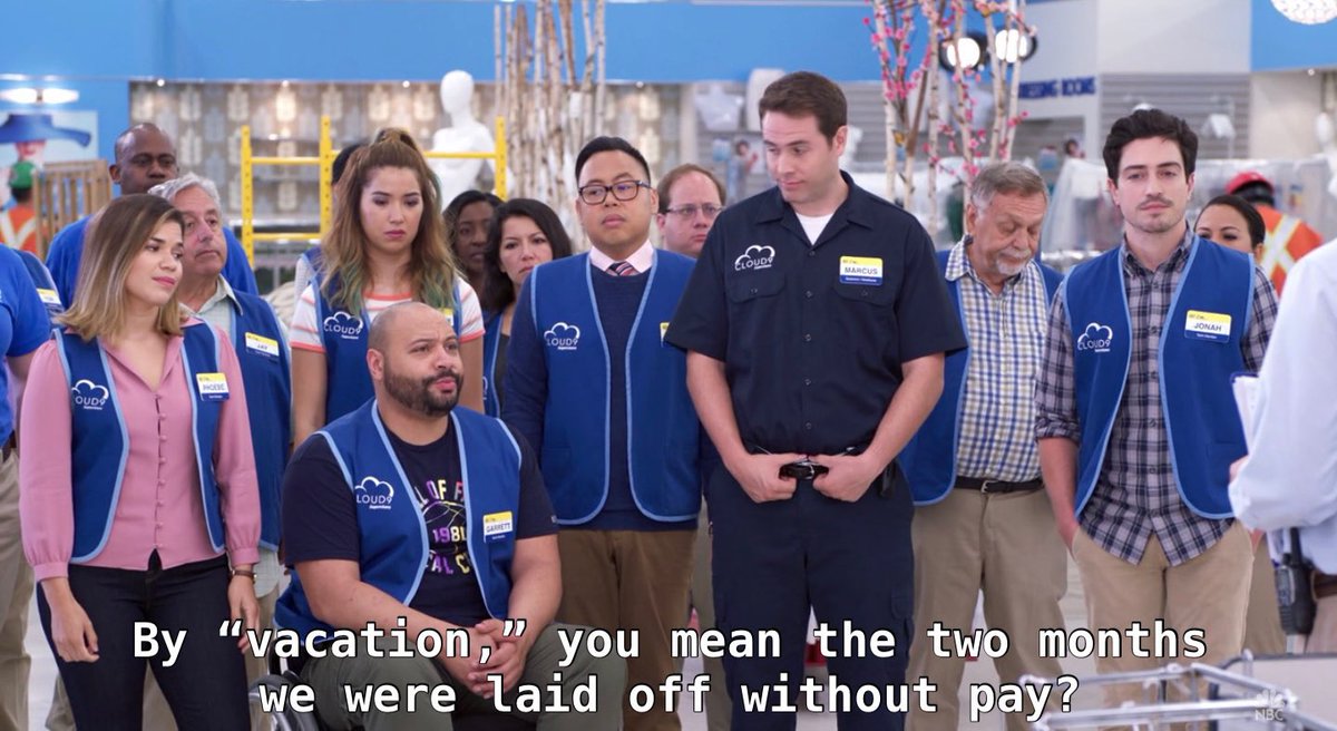 out of context superstore tweet media