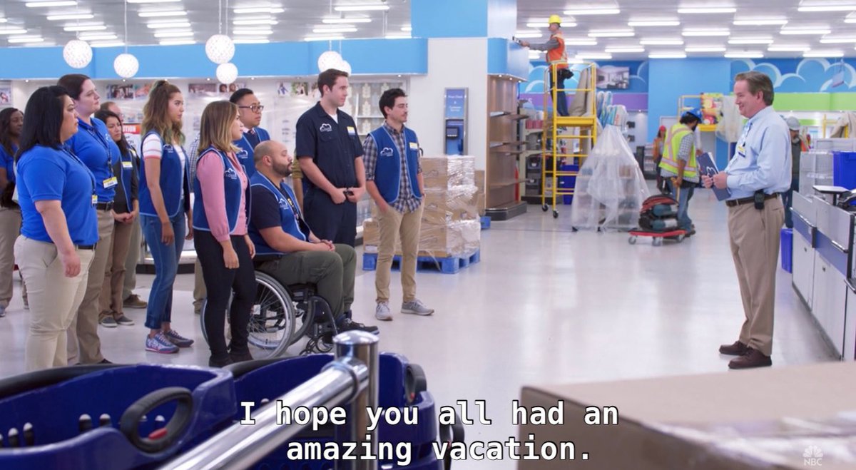 out of context superstore tweet media