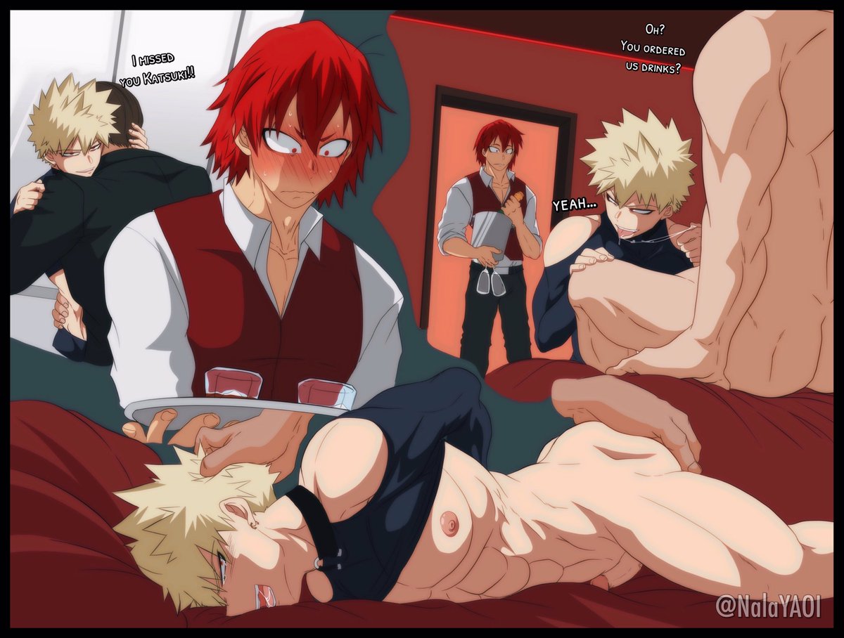 NalaYAOI's tweet photo. Omega „house“ AU

CW: angst, blood, sexwork, self.harm, dubcon

No.1 employee Bakugou meets the new bartender Kirishima who turns out to be an alpha that is immune to omega pheromones. Ofc the omega feels challenged since no alpha ever was able to resist him…

#kiribaku https://t.co/rwSFfc1lfp