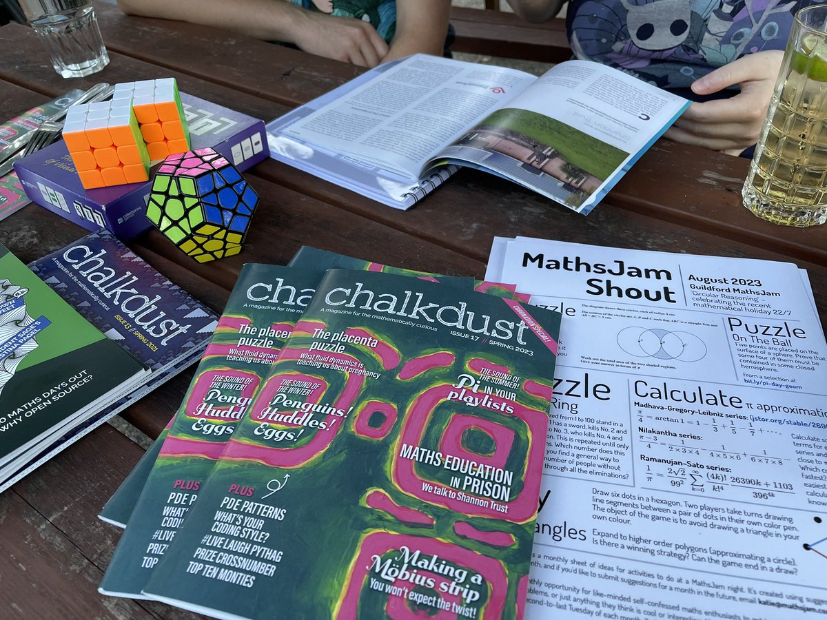 Cheltenham MathsJam tweet media