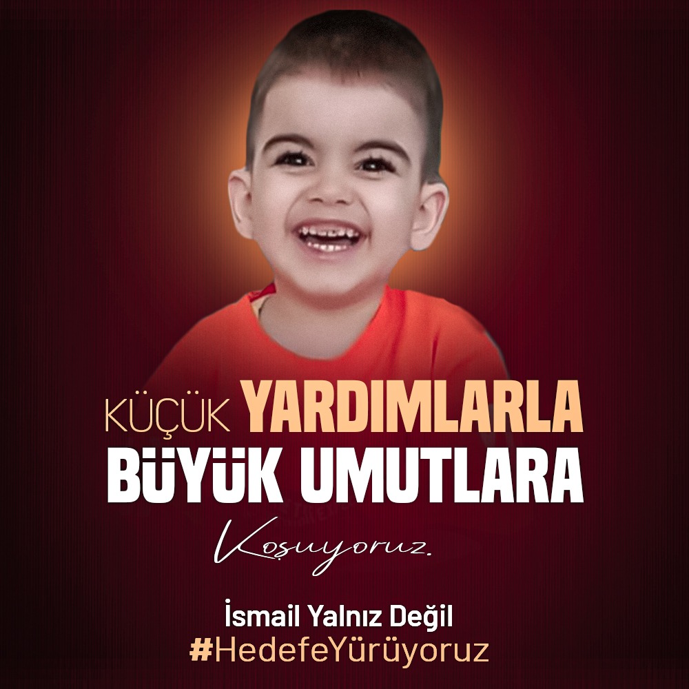 İsmail Yalnız Değil 

İsmail Yalnız Değil
#HedefeYürüyoruz