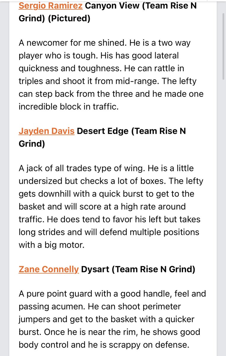 Risengrindhoops's tweet photo. @Risengrindhoops players @1x_Sergio @Davis06J @ConnellyZane and @Baller_Adam24 shine again. Thank you @GreggRosenberg1 for the write ups. https://t.co/hz1Ii7YeSC