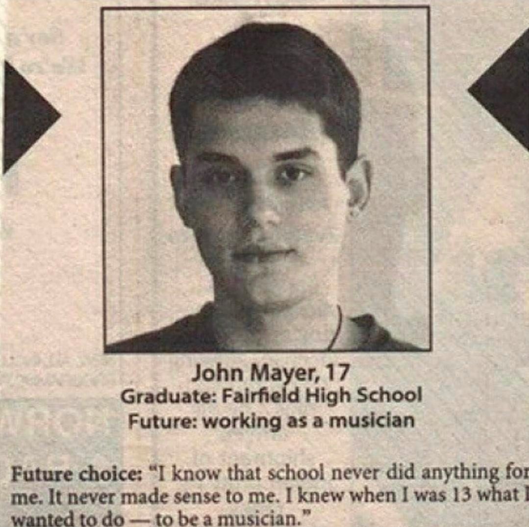 cellswordrin's tweet image. John Mayer, enlightened individual at 15? I think so. #kitchentabletalk
image spin.com