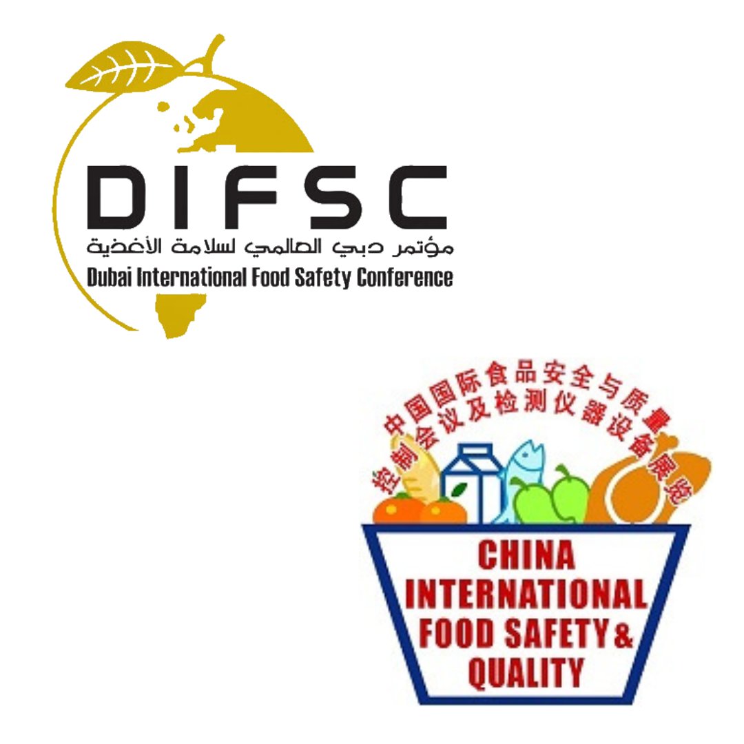 IAFP is proud to be a supporter of two upcoming international conferences:  The China International Food Safety \u0026 Quality Conference in Beijing, China  \u0026 Dubai International Food Safety Conference in Dubai, UAE., image size:1080x1080
