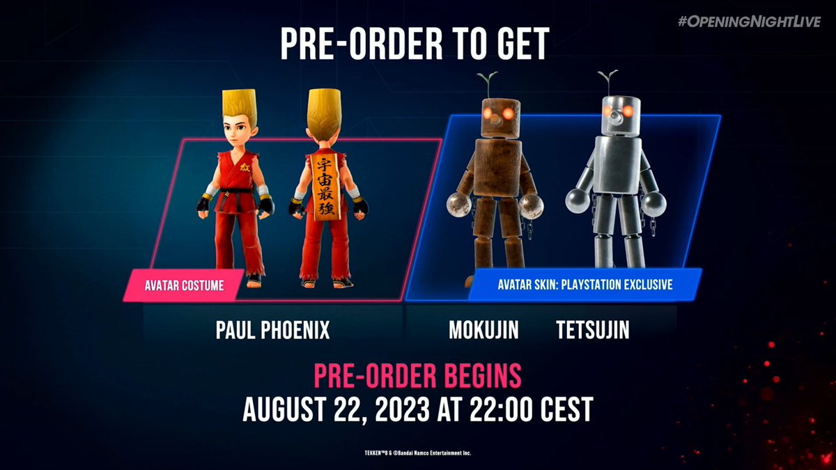 tkn_gmr's tweet image. Tekken 8 confirmed Jan 26th release date