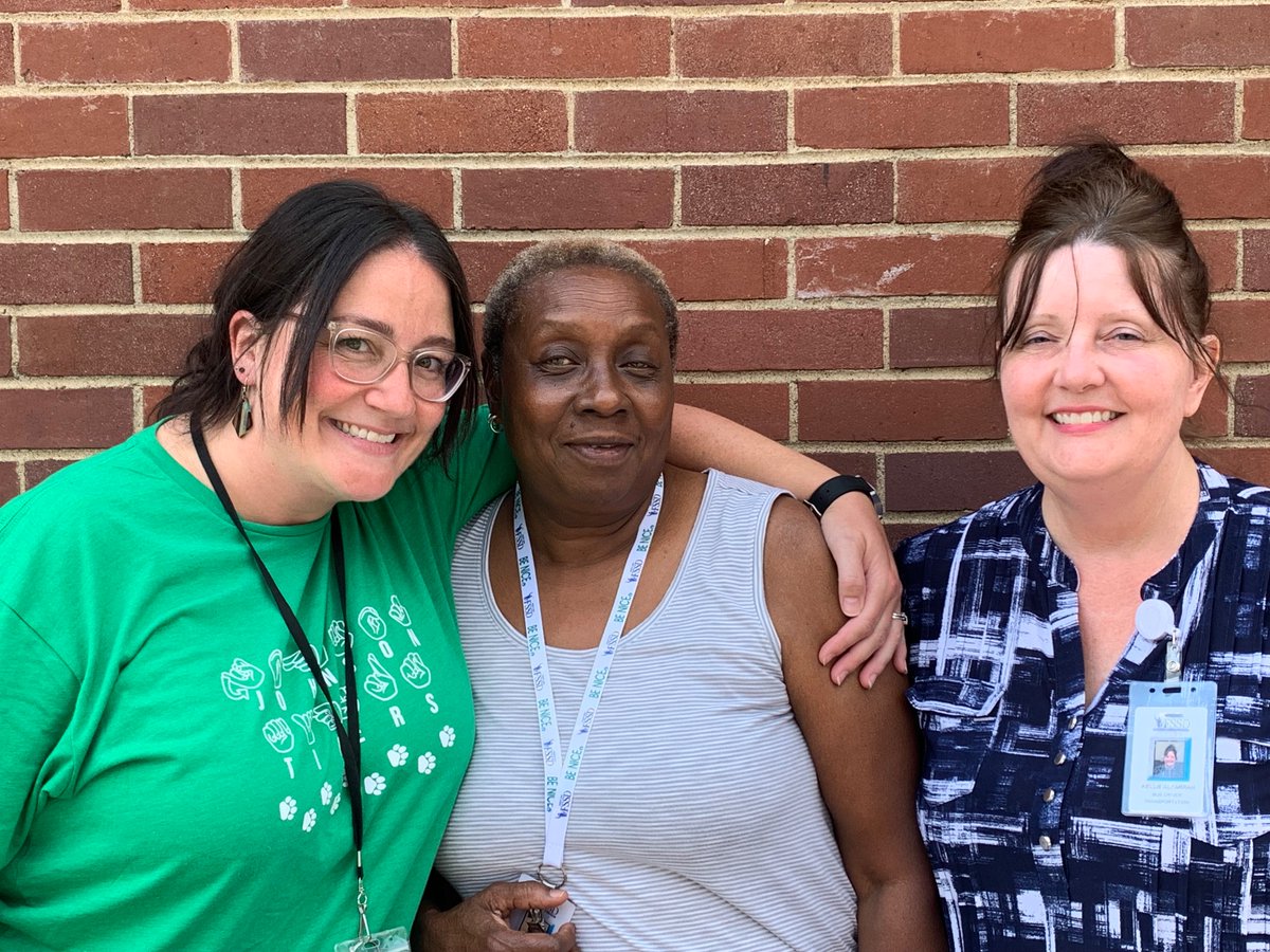 FSSDSchoolBus's tweet photo. We’re thrilled to have some new faces here this year! Please join us in welcoming these newest members of @franklinspecial #TeamYellowBus. (L-R) Jennifer Boczanowski, Gail Britton, and Kellie AlFarran. Welcome aboard!! #FSSDProud #SafetyIsJob1 https://t.co/F0Unz6KXY2