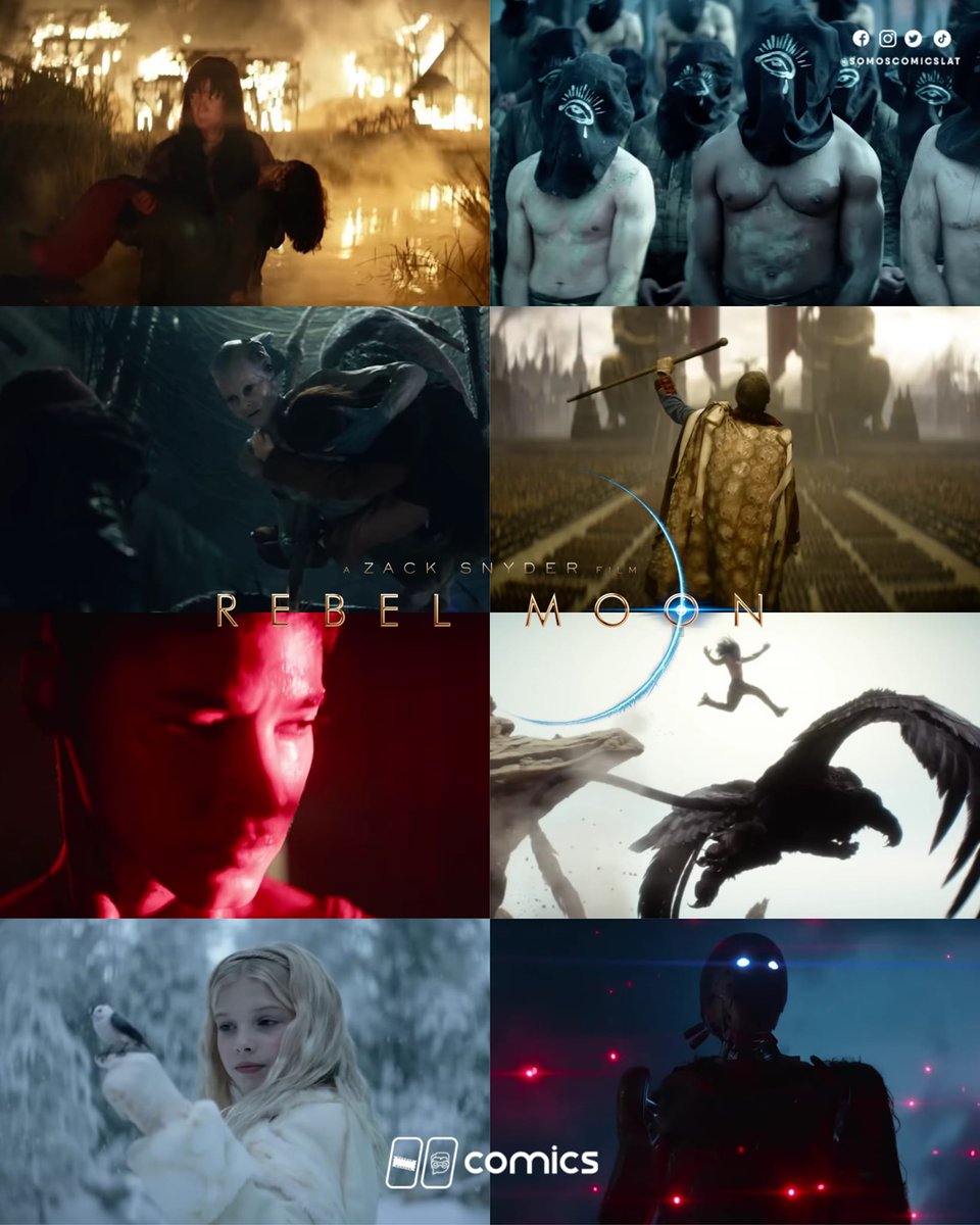 TheNewInsightMX's tweet photo. ¡TENEMOS PRIMER TRÁILER DE 'REBEL MOON' DE ZACK SNYDER! https://t.co/0dXTkf4jEo