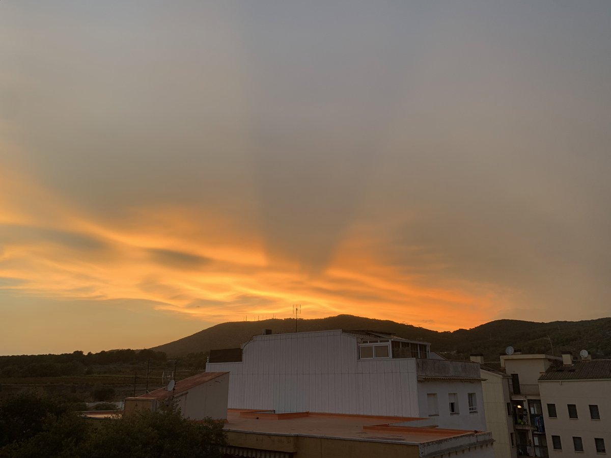 li_lingering's tweet photo. the sunset today is insanely beautiful https://t.co/F8u64IbsW5