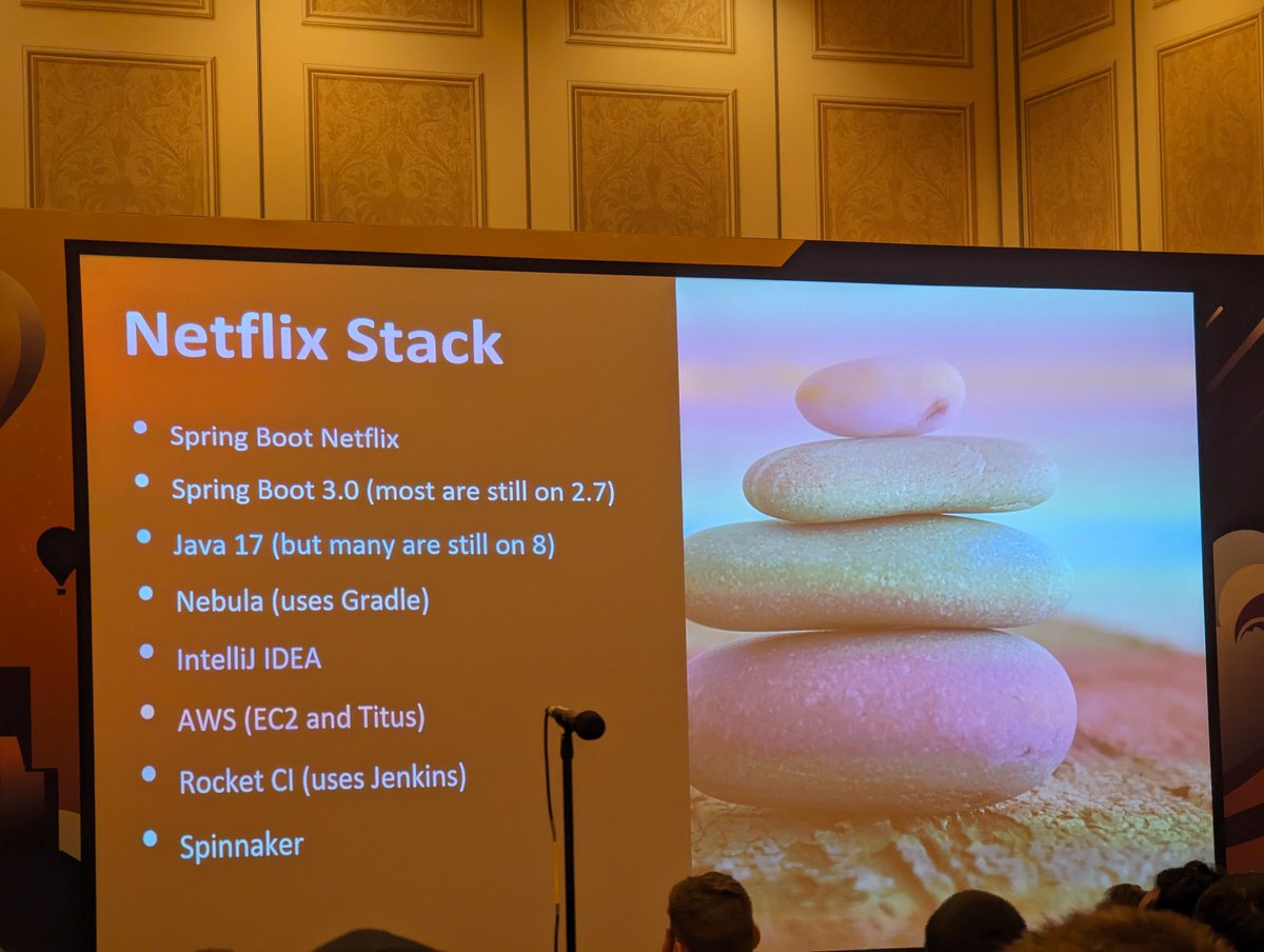 spencerbgibb's tweet image. Listening to @asibross1 talking about the @NetflixEng stack migrating to @springboot 3.0 #springone