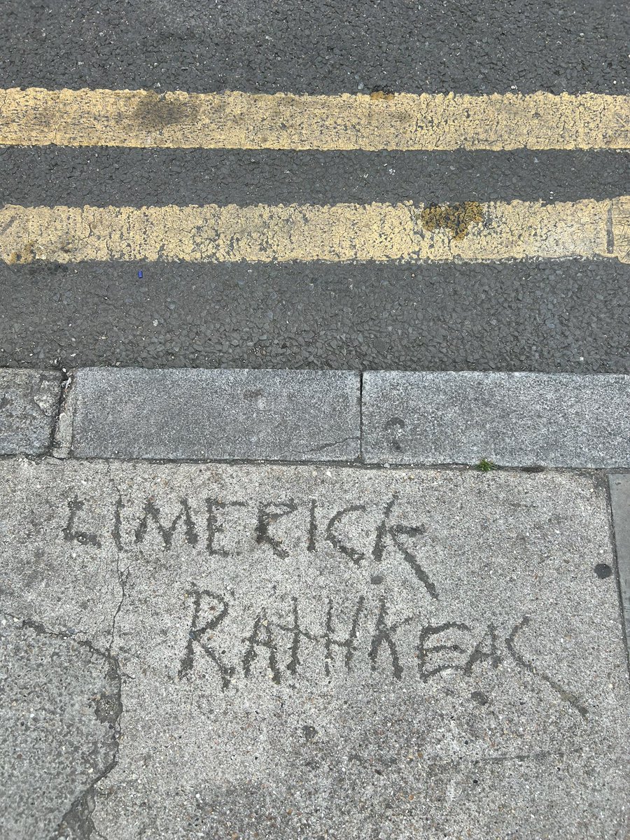 Carved into the footpath on Petticoat Lane