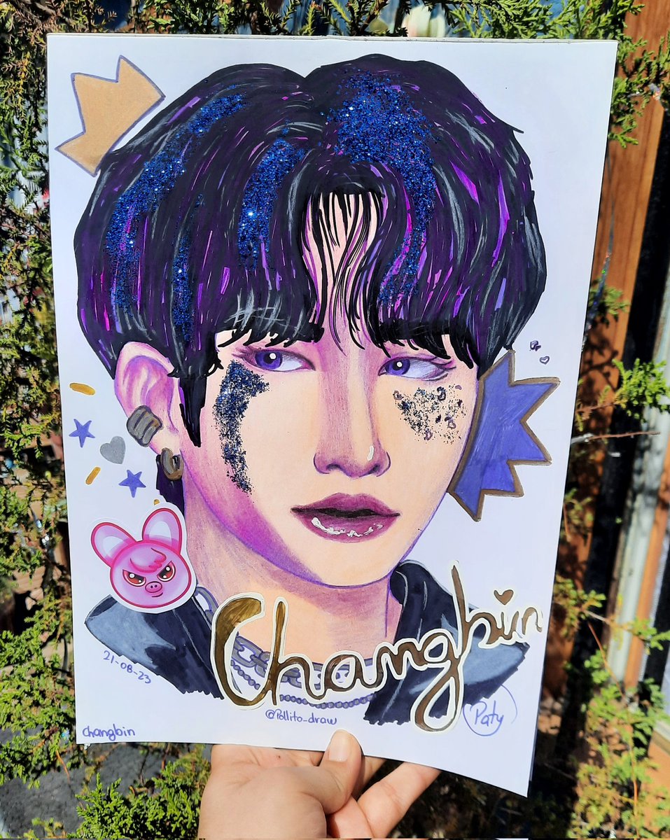 DrawPollito's tweet image. Buenaaas, después de meses terminé mi practica y ahora podré subir contenido más seguidamente 💜
Hace unas semanas fue el cumpleaños de este papasito y ahora pude hacerle algo 💜🐽
#changbin #straykidsfanart #straykids #straykidschangbin #changbinbirthday #stay #stzoo #sclass