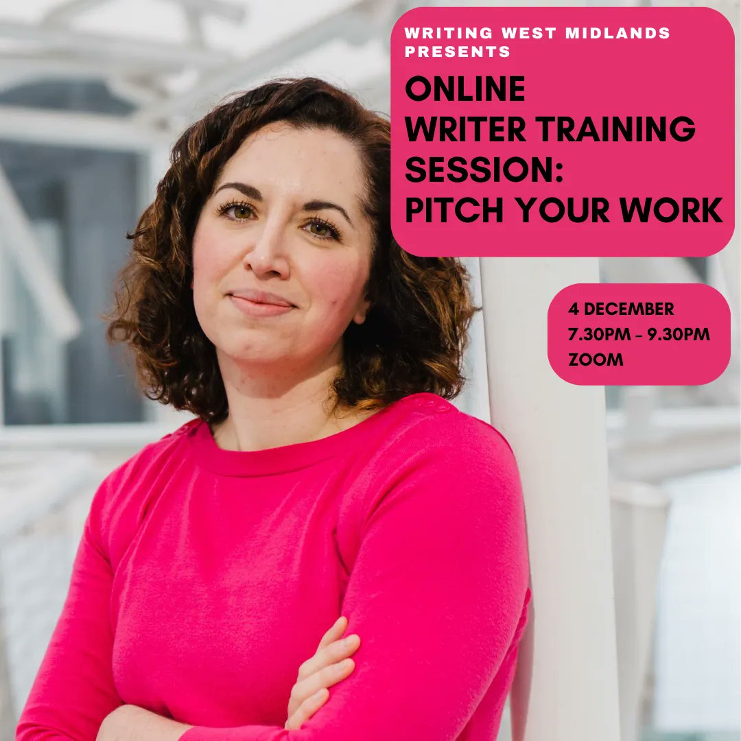 Do, you have a complete manuscript written and want to get it across to publishers in the best way possible? Book 'Pitch Your Work' NOW: buff.ly/3O40fbp 📍 Online 📅 Monday 4 December 2023: 7.30 – 9.30pm 🎟️ £30, bursaries available