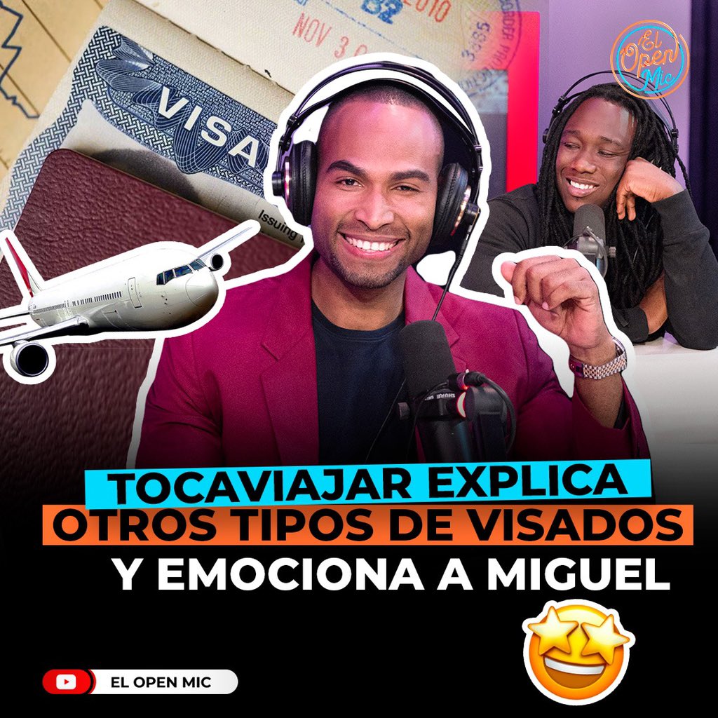 Nuevo  video con <a href="/Tocaviajar1/">Lic. Gregorio Martínez</a> youtu.be/lFMhzbgOhXY

#ElOpenMic