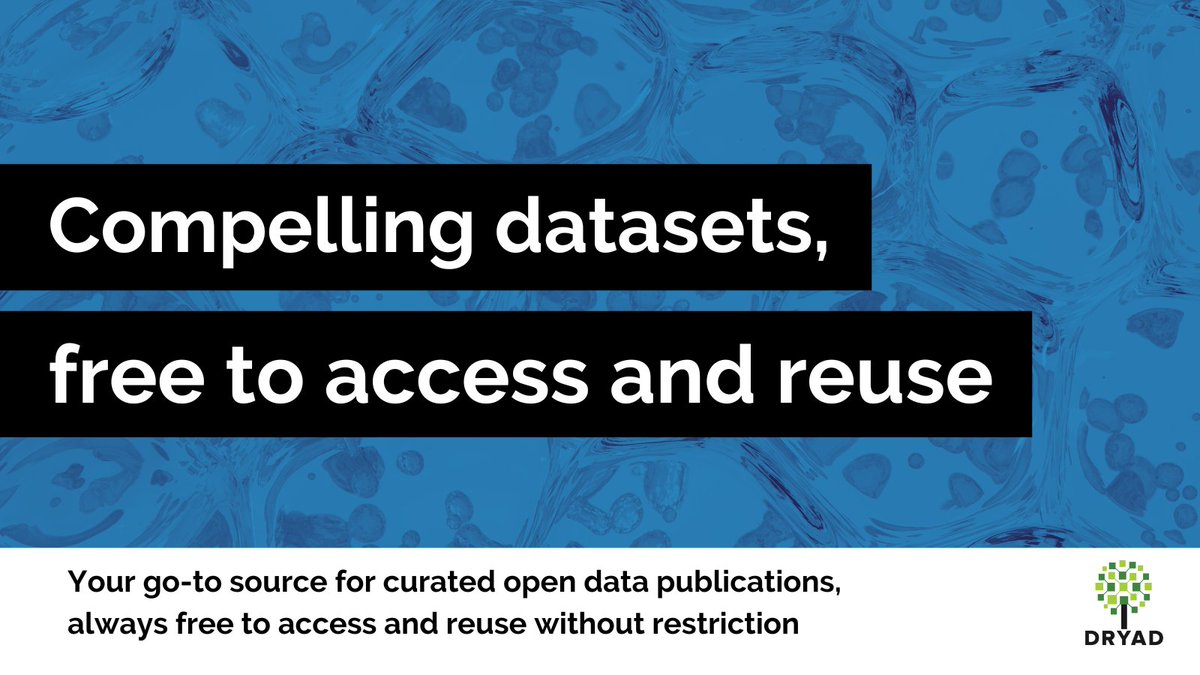 Dryad (@datadryad) on Twitter photo 1️⃣ Share it. 
2️⃣ Use it. 
3️⃣ Cite it.
Discover 10 of our most popular datasets in this month’s Open Data Digest, and over 50,000 more at buff.ly/3QxssKE 
#OpenData #OpenScience #DataReuse #DataScience 1️⃣ Share it. 
2️⃣ Use it. 
3️⃣ Cite it.
Discover 10 of our most popular datasets in this month’s Open Data Digest, and over 50,000 more at buff.ly/3QxssKE 
#OpenData #OpenScience #DataReuse #DataScience