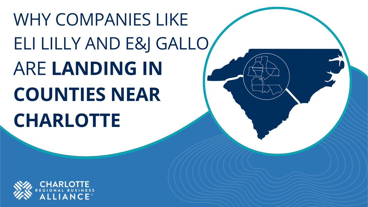 clt_alliance's tweet image. Charlotte’s growth is bringing big #economicdevelopment to ring counties, as mega-projects from companies like @EliLillyandCo &amp;amp; @lifeatgallo are expected to usher in billions of dollars.

See how this rippling #econdev growth is reshaping our region - charlotteregion.co/CLTregionCompa…