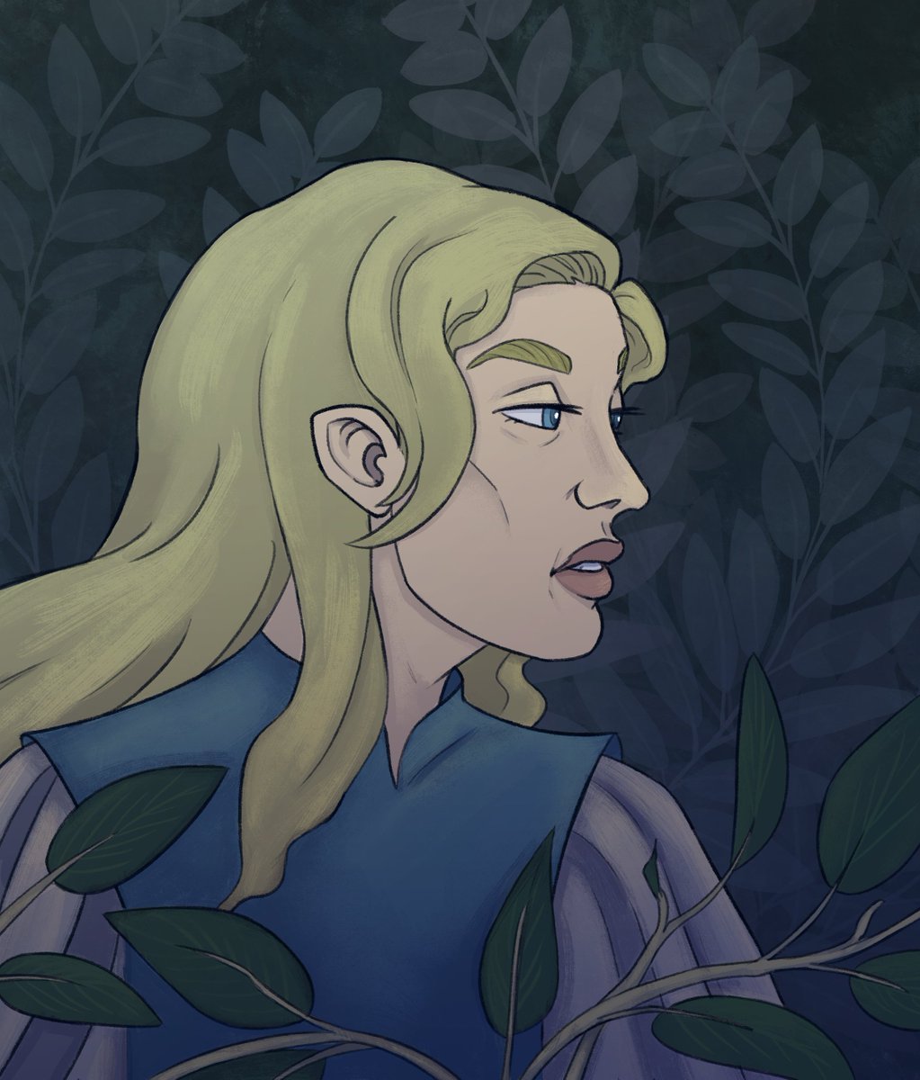 It's been a hot minute since I posted art on twitter because I've been busy af &gt;.&gt; But here's a drawing of a friend's VTM character!