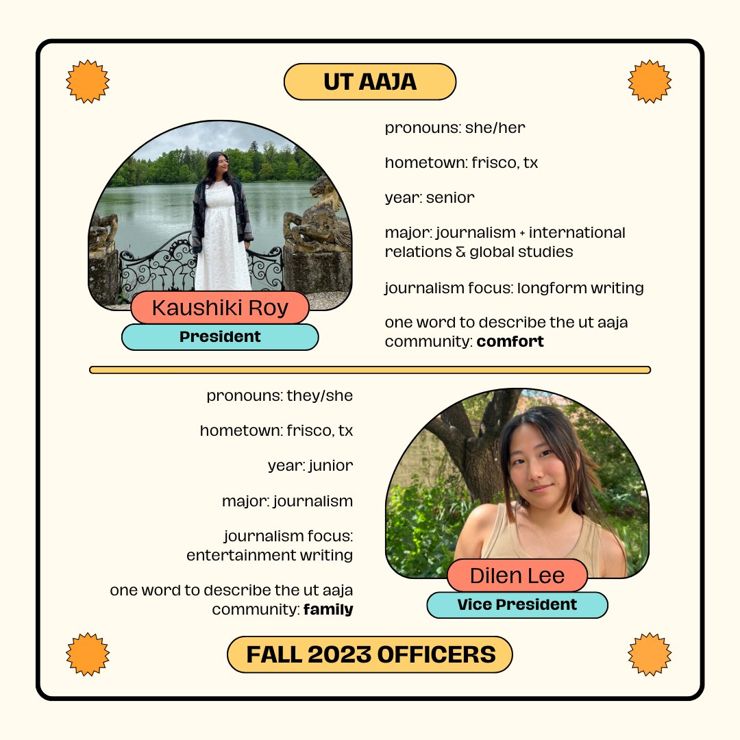 UT Asian American Journalists Association tweet media