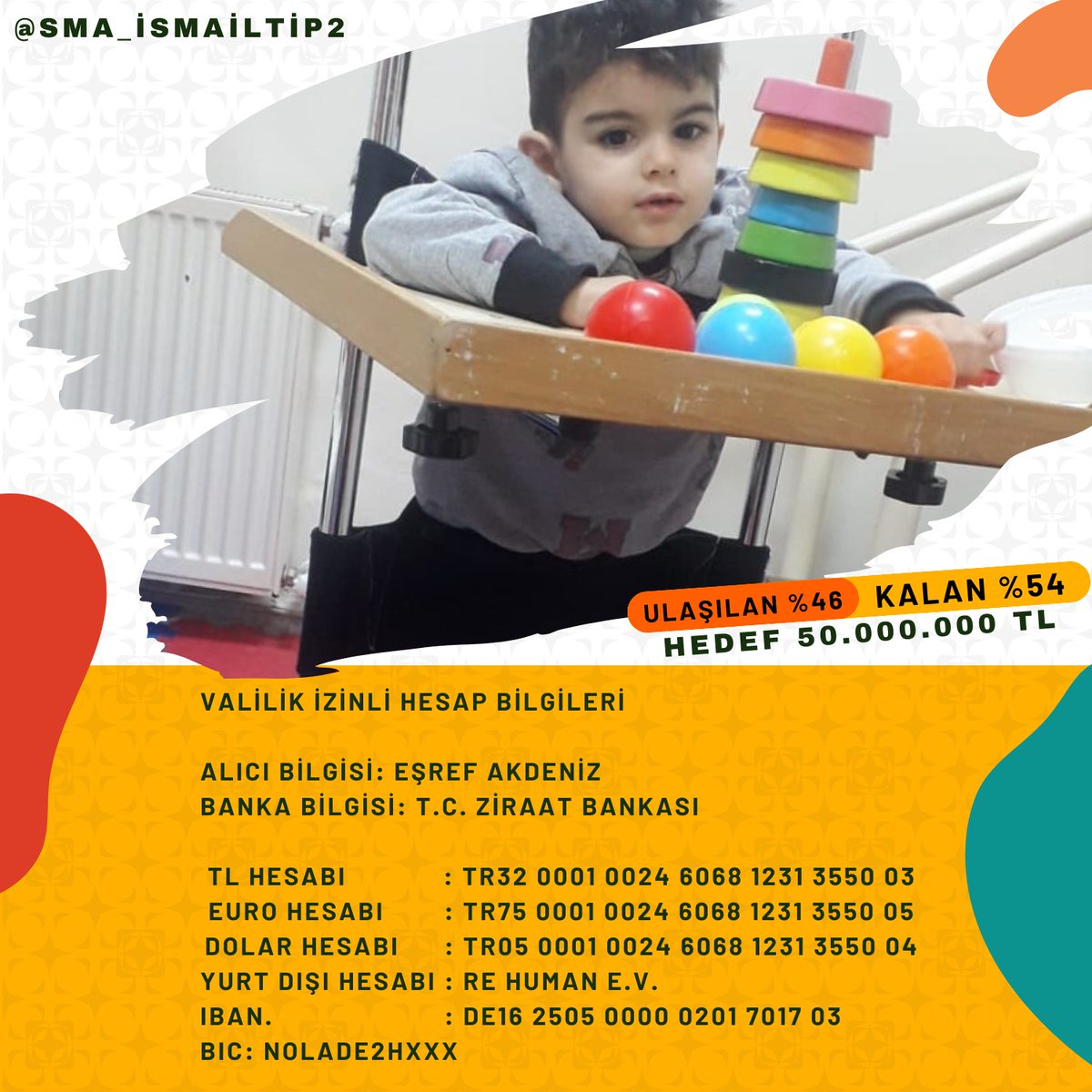 tevk09's tweet photo. #HedefeYürüyoruz
Siz değerli Bağişçılarımızın Desteklerinizi Bekliyoruz Valilik İzinli Hesaplar Burda desteklerinizi Ailesi bekliyor https://t.co/pMlnwyLahf