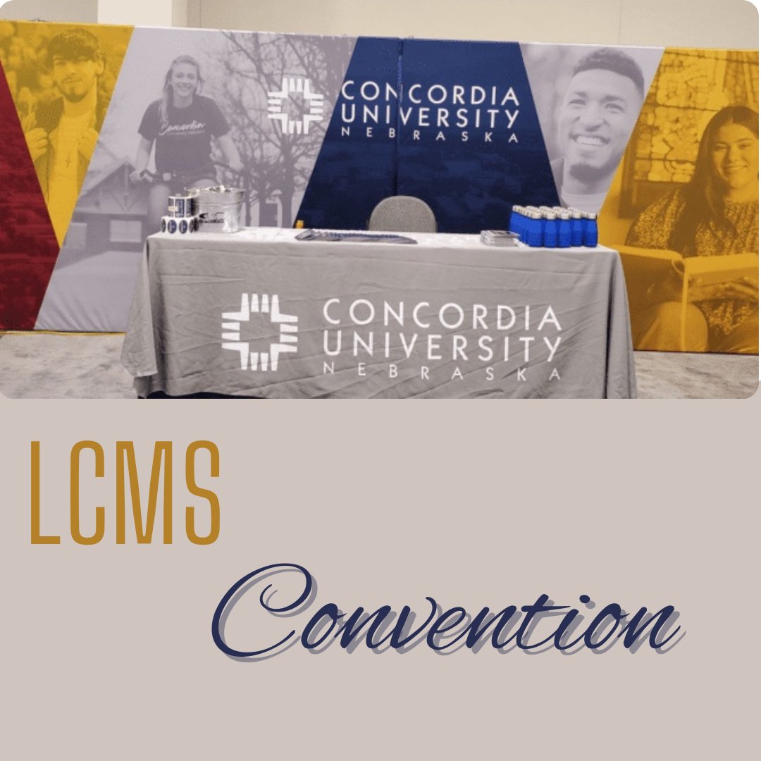 CUNEsower's tweet photo. The LCMS had a convention this past summer and have made a few changes involving the Concordia University’s around the United States. Read about it on our website https://t.co/e32wgZ1PSx or our print newspaper around campus! 
#cune #sower #LCMS #convention #lcmsconvention https://t.co/XpCma2Kyi1