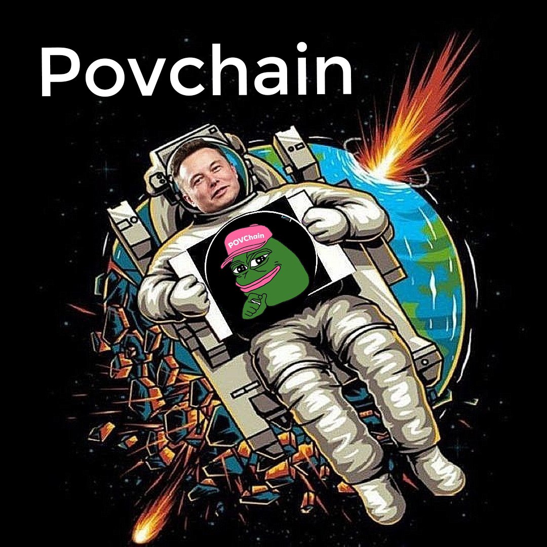 🧢 $POVChain is preparing the Rockets to go to the moon soon! Fill your bags before the trip because there is still time. Whales are on the way. 🙌

🐸 Chart: dexview.com/eth/0x29de1660…

🐸 Buy: app.uniswap.org/#/swap