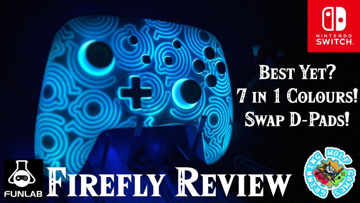 CerberusAz's tweet photo. FUNLABSWITCH Zelda Switch Pro Controller Review https://t.co/RfWh8CYl9S This is probably my new fave controller. Please Watch and Share! @Funlab_switch @Dan2Di2 @SwitchUpG @nema_gaming @leighwynne33 @CaptainSlow181 @SoWhatAboutGame @SwitchCornerYT #funlab #firefly #funlabswitch https://t.co/07eIfn6Z9v