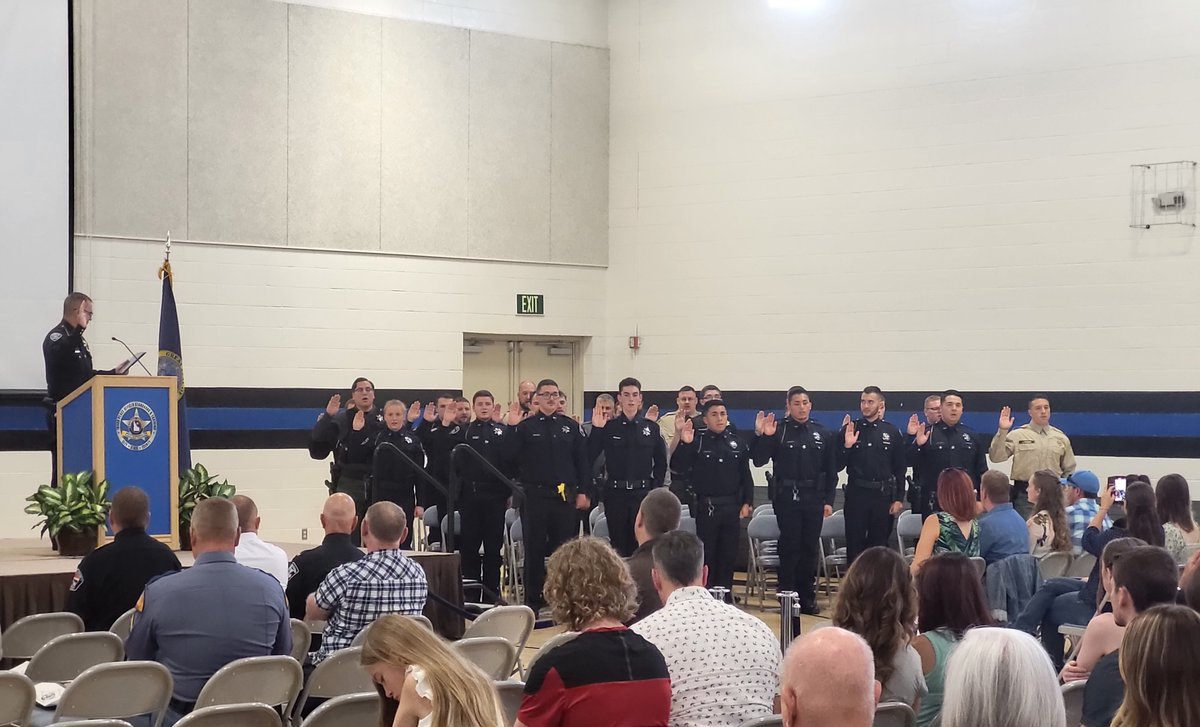 POST_Idaho's tweet photo. POST would like to congratulate Detention Academy #92! This academy graduated 11 legacy officers and the sole female officer of this session set the new record for the female officer's time to complete for the Camel Back run. https://t.co/SQ46fSsU1q