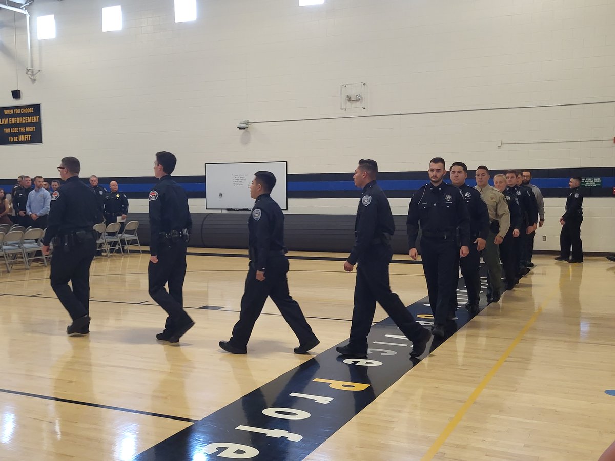 POST_Idaho's tweet photo. POST would like to congratulate Detention Academy #92! This academy graduated 11 legacy officers and the sole female officer of this session set the new record for the female officer's time to complete for the Camel Back run. https://t.co/SQ46fSsU1q